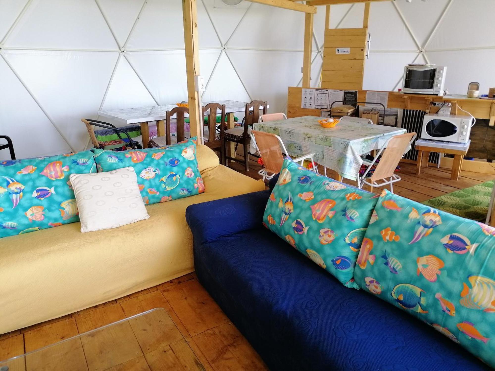 B&B Glamping Semaforo Capo Sperone SantʼAntìoco Buitenkant foto